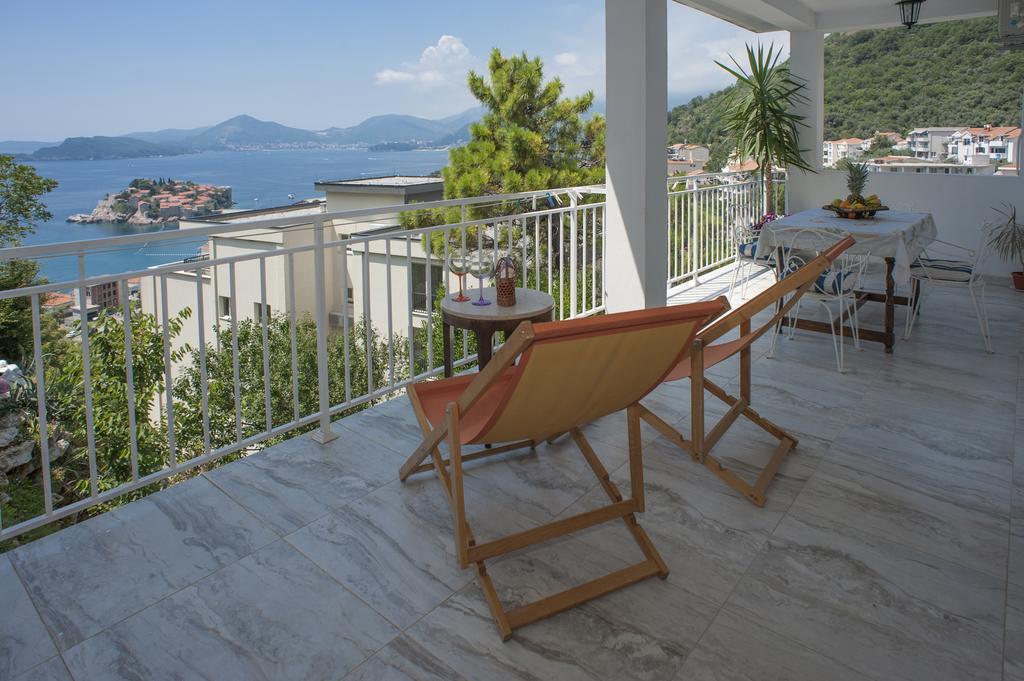 Apartments Peda Ilha Sveti Stefan Exterior foto
